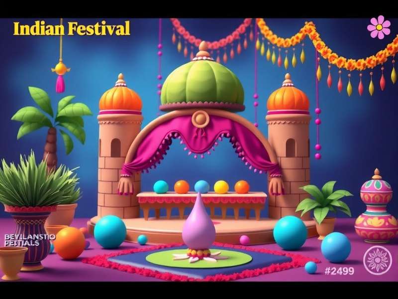 Indian Festival Themed Level in Joyful Color Quest