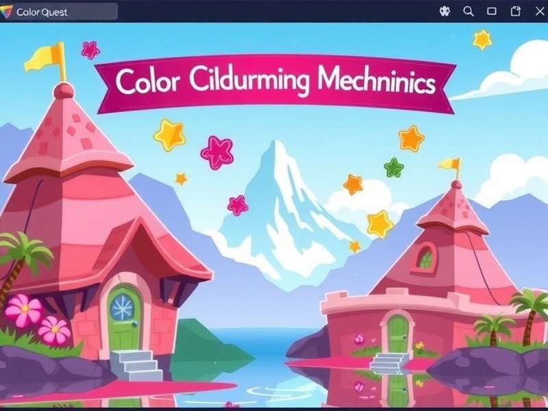 Color Matching Mechanics in Joyful Color Quest